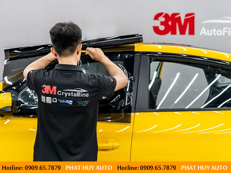 Dán Film cách nhiệt 3M xe MG5