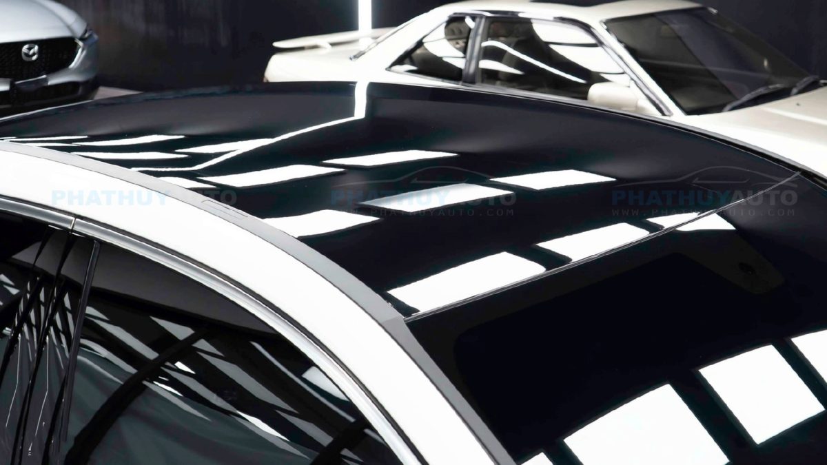 Dán nóc đen Mercedes A200 2021
