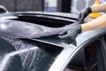 Dán nóc đen xe Mercedes CLS