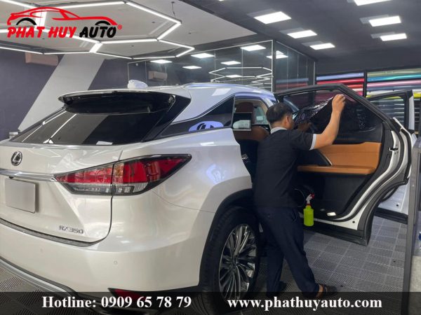 Dán phim cách nhiệt 3M Lexus RX350 2022