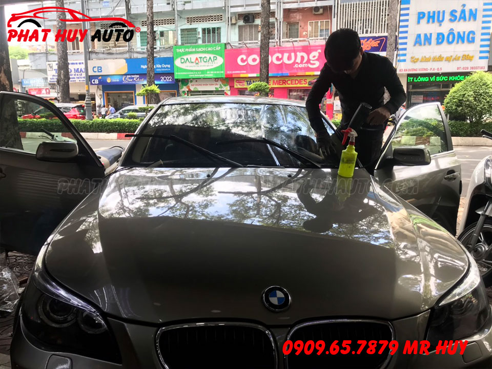 Dán Phim Cách Nhiệt BMW 520i