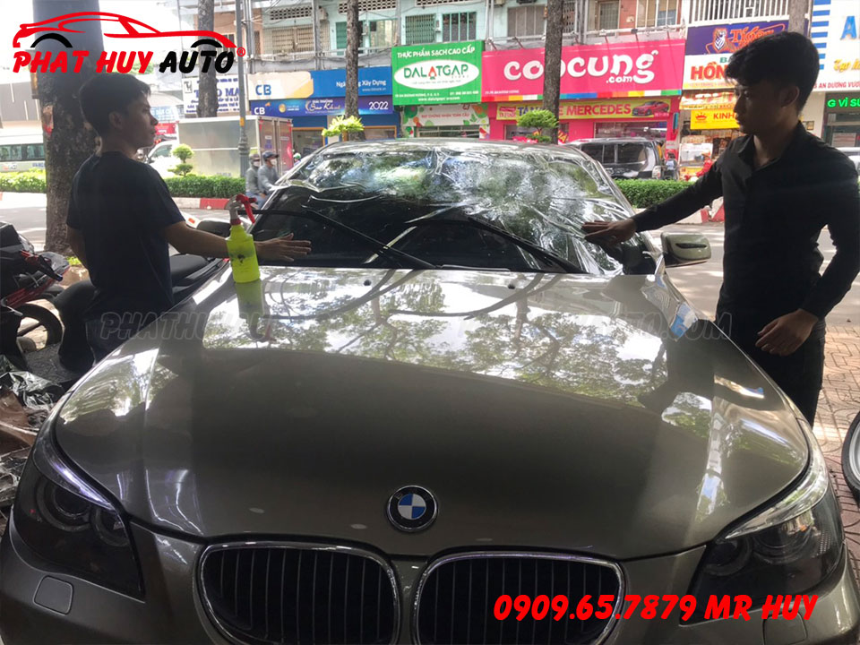 Dán Phim Cách Nhiệt BMW 520i