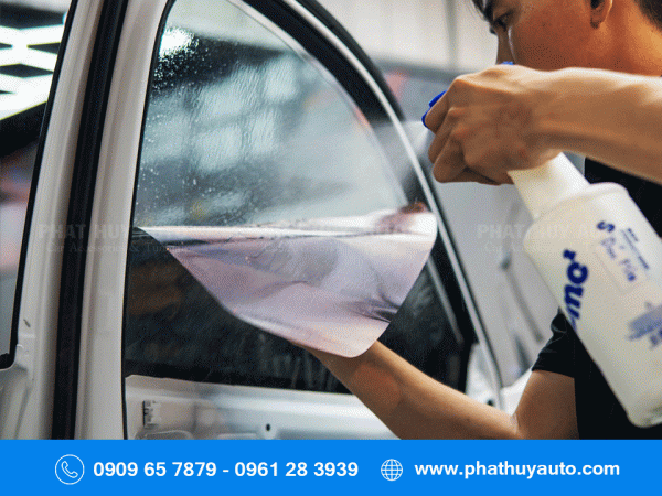 Dán phim cách nhiệt cho VF2