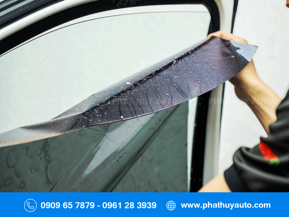 Dán phim cách nhiệt cho VF2