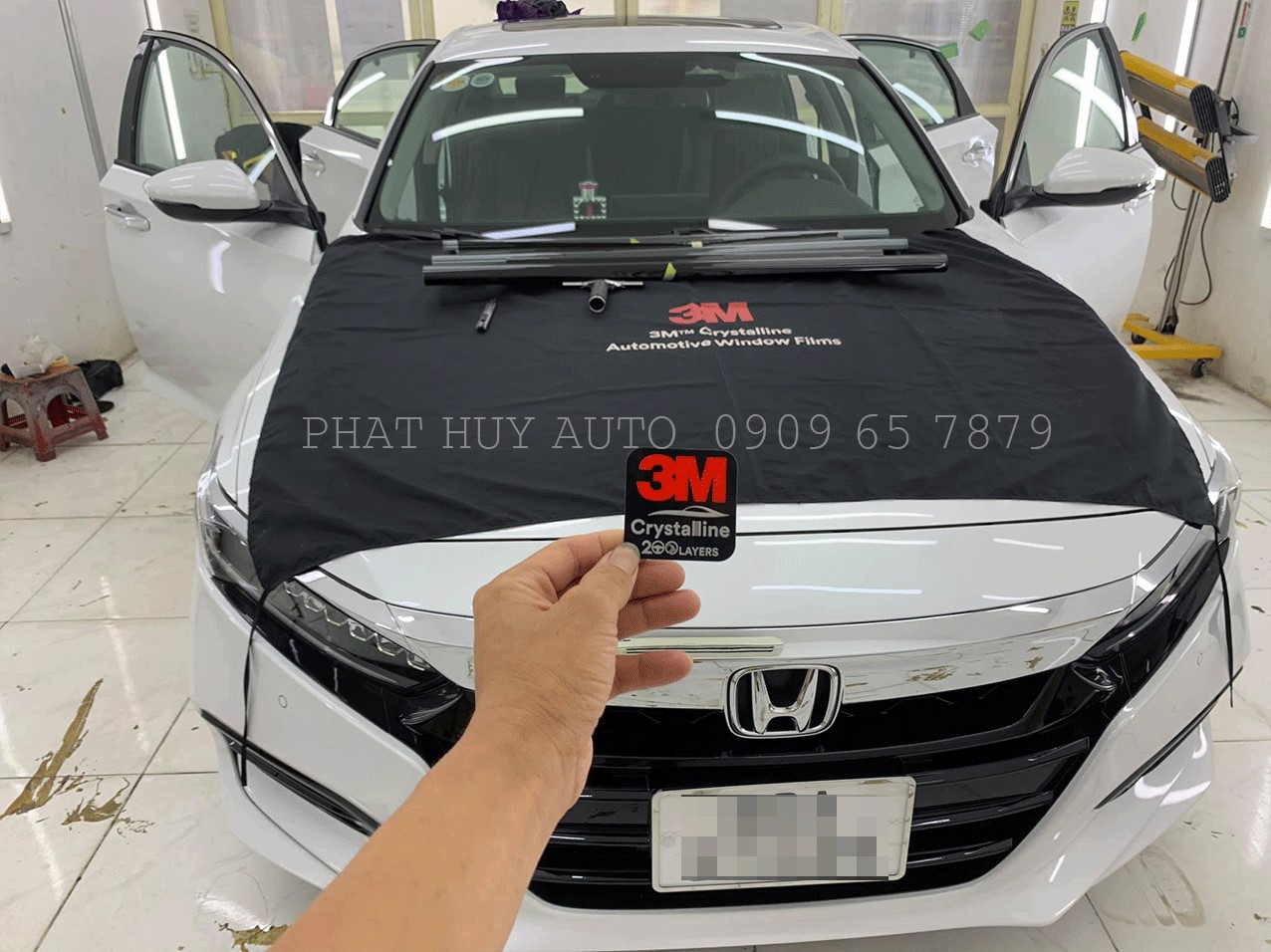 Dán Phim Cách Nhiệt Honda Accord