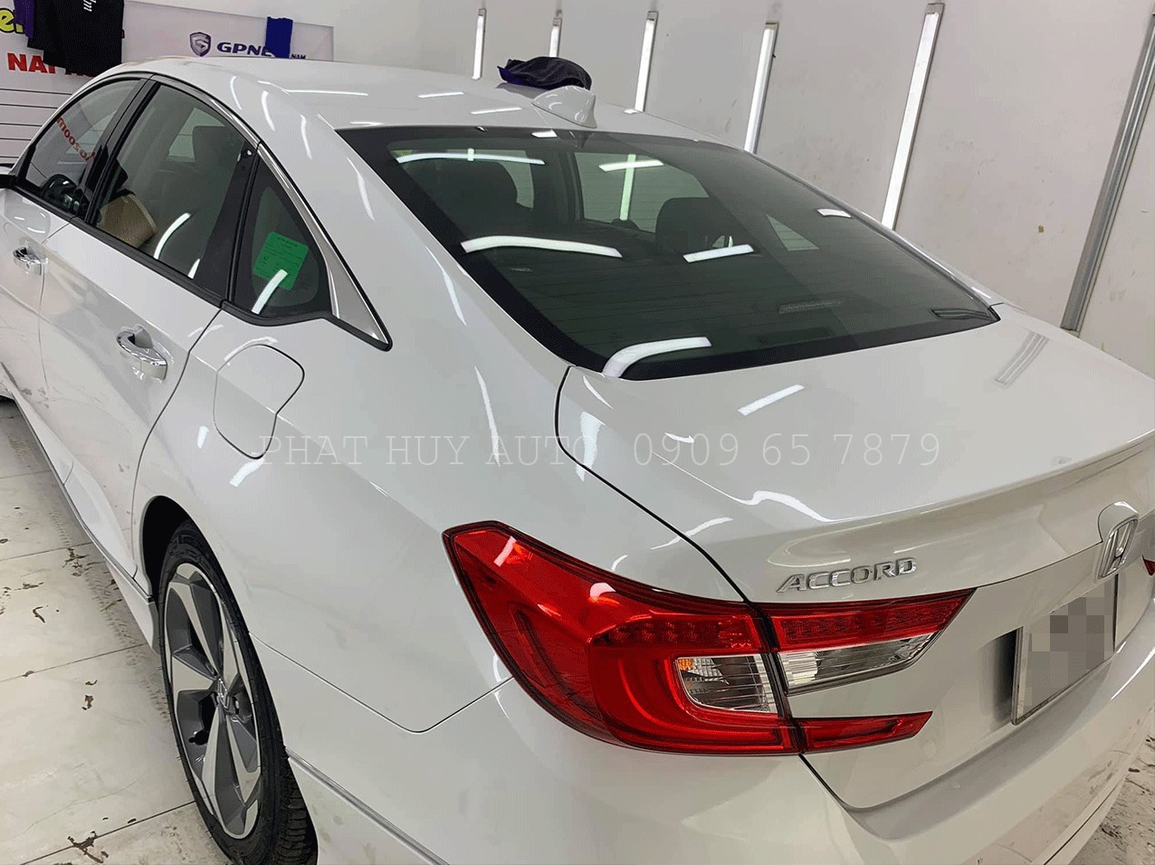 Dán Phim Cách Nhiệt Honda Accord