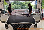 Dán phim cách nhiệt Hyundai Santafe