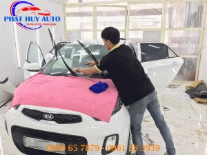 Dán phim cách nhiệt Kia Morning