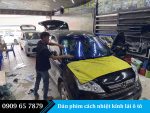 Dán phim cách nhiệt kính lái