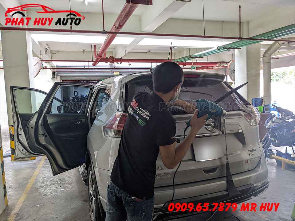 Dán Phim Cách Nhiệt Nissan Xtrail