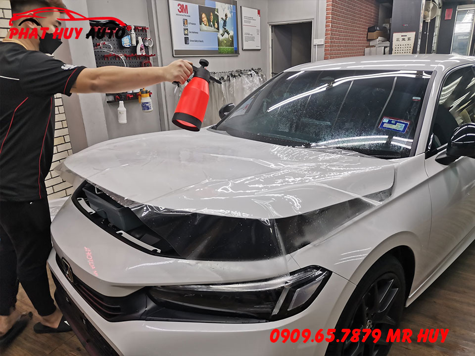 Dán Phim Chống Trầy PPF Cho Honda Civic 2022