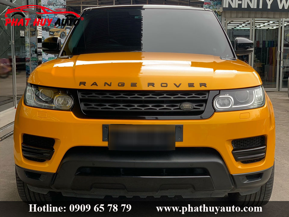 Dán wrap decal đổi màu Range Rover Sport