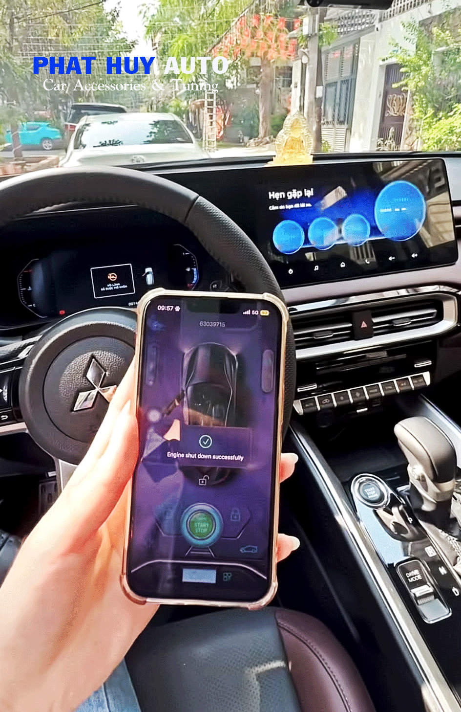 Đề nổ từ xa xe Destinator