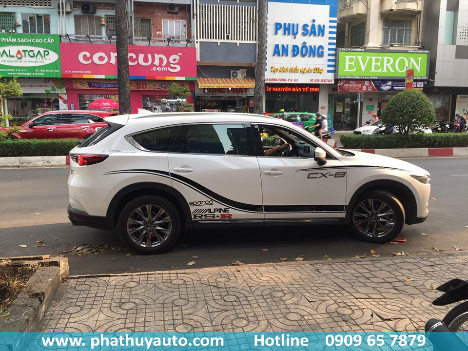 Decal tem dán xe Mazda CX8