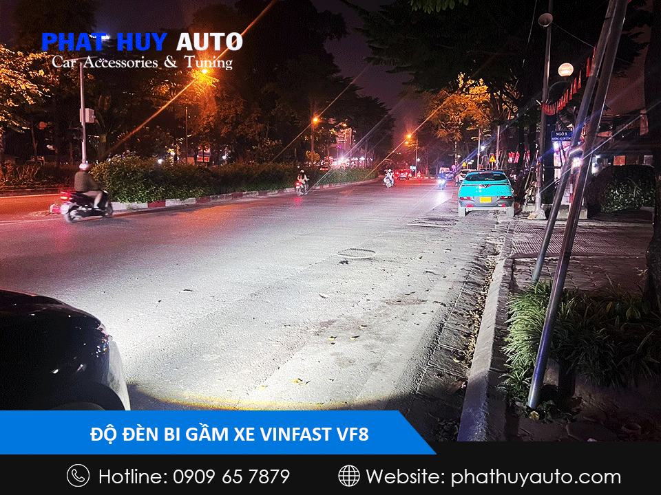 Đèn bi gầm xe Vinfast VF8