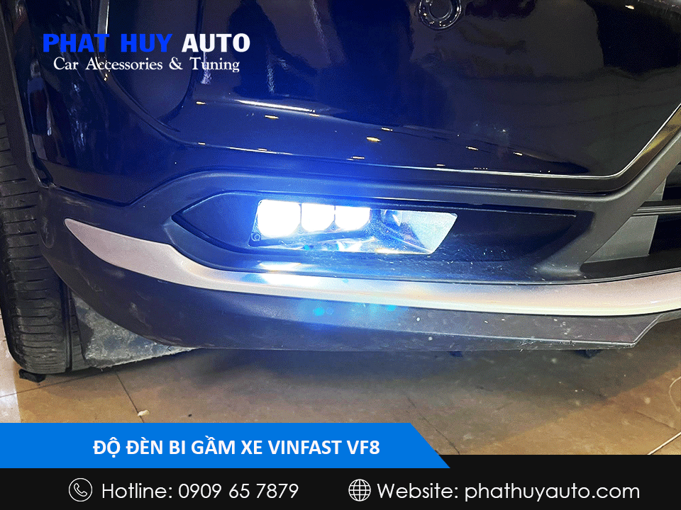 Đèn bi gầm xe Vinfast VF8