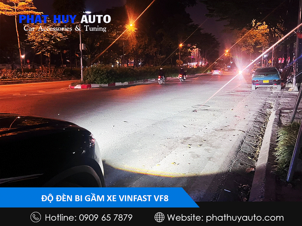 Đèn bi gầm xe Vinfast VF8