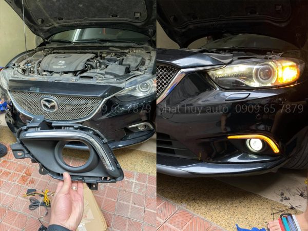 Đèn led gầm Mazda 6 2015
