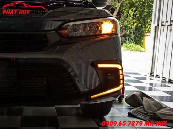 Đèn Led gầm trước Civic 2022