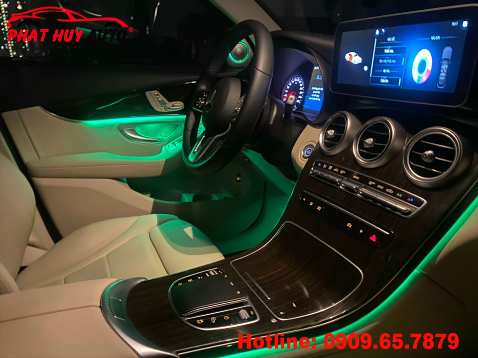 Đèn led nội thất Mercedes CLA 45