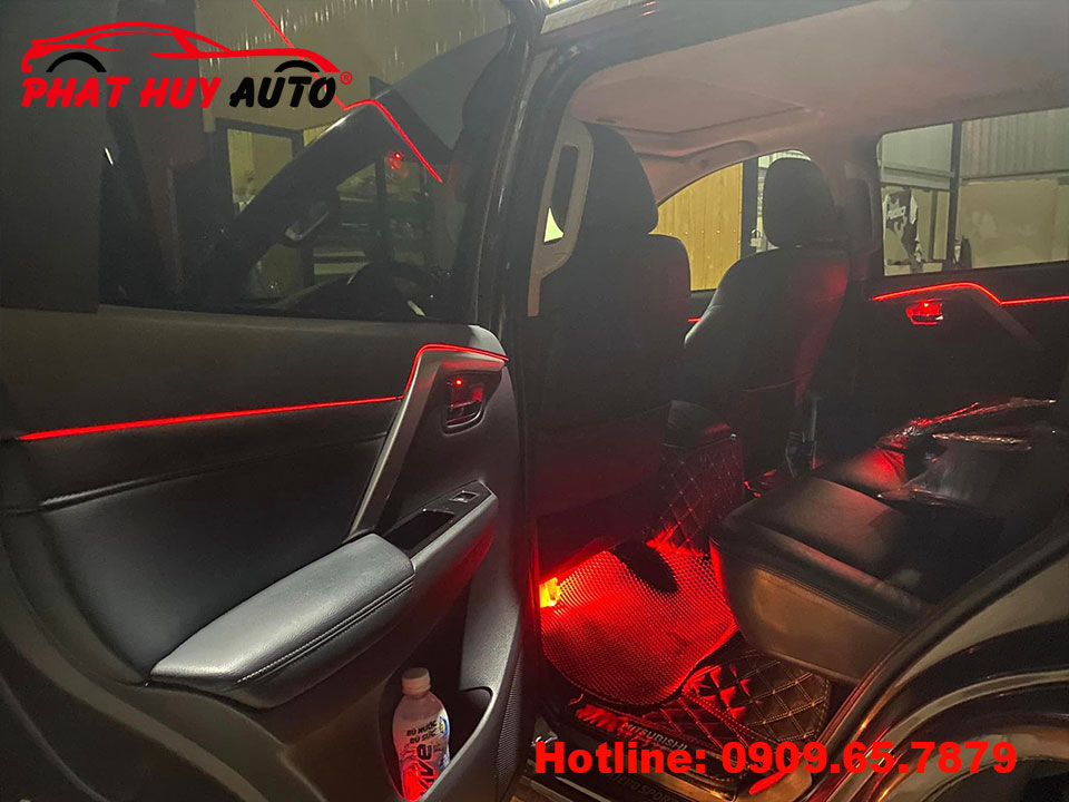 Đèn led viền nội thất Pajero Sport