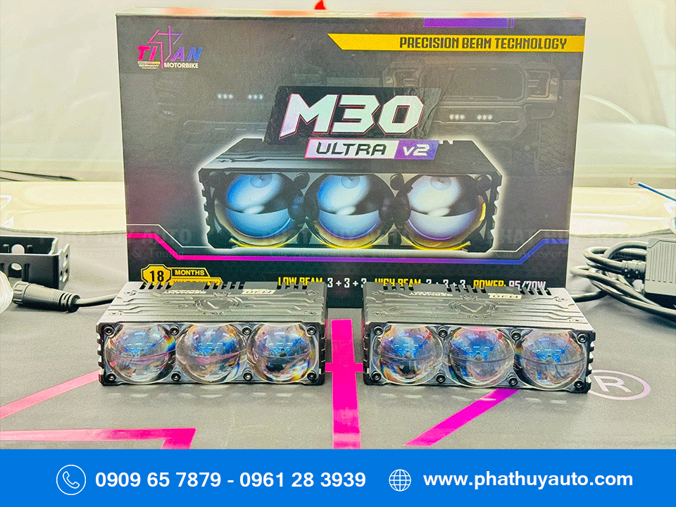 Đèn trợ sáng Titan M30 Ultra