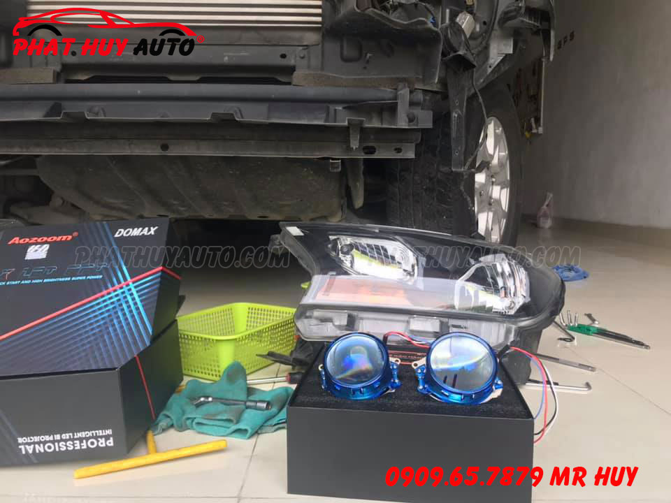 Độ 4 Bi Led X-Led Pro Cho Ford Ranger