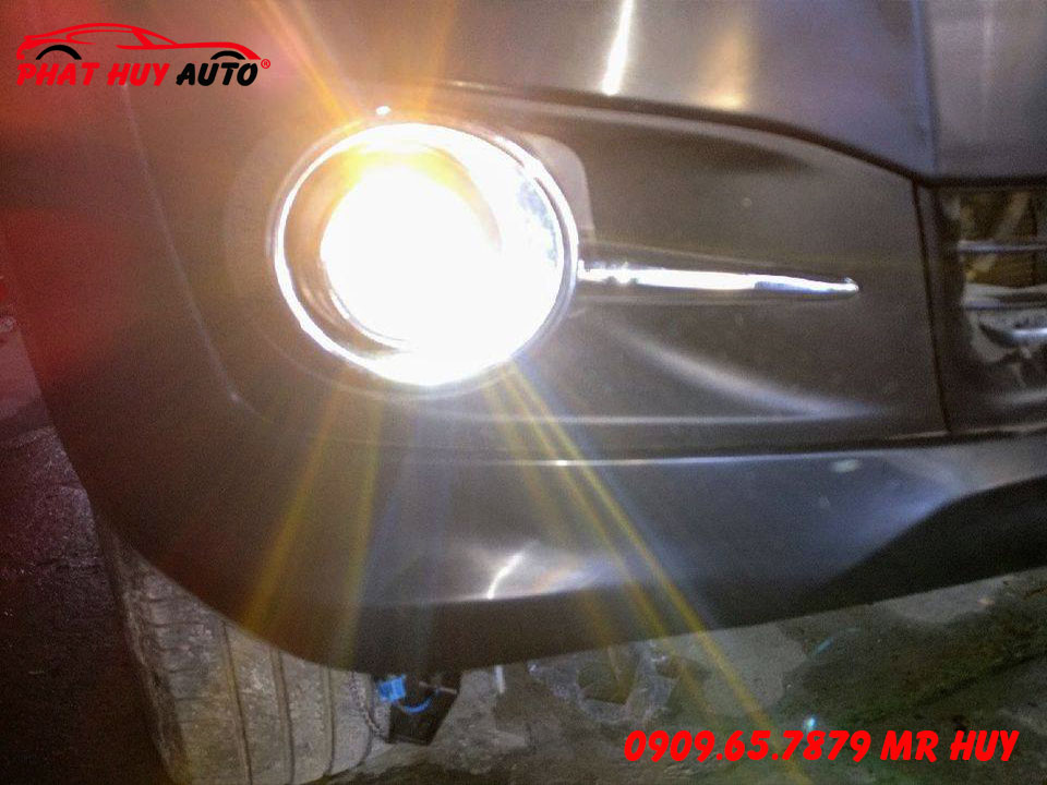 Độ bi gầm cho Isuzu Mux