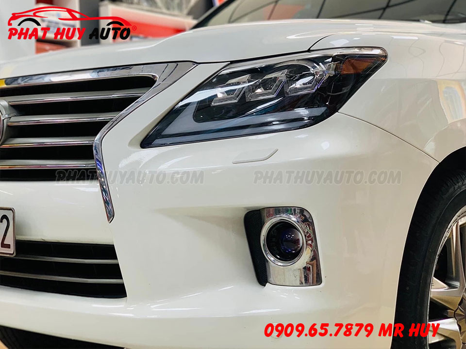 Độ bi gầm cho Lexus LX570