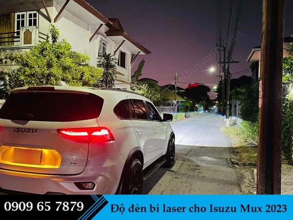 Độ bi laser cho Isuzu Mux 2023