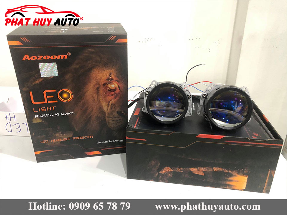 Độ Bi Led Aozoom Leo Light Kia Cerato 2018