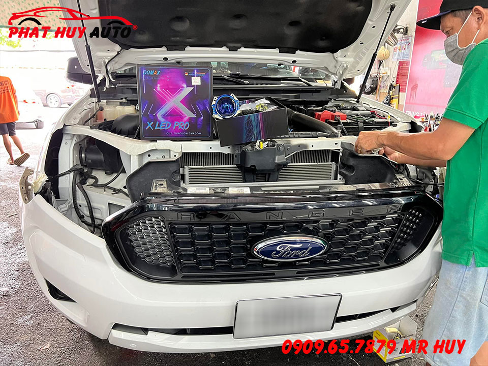 Độ Bi Led Domax X-Led Pro Cho Ford Ranger