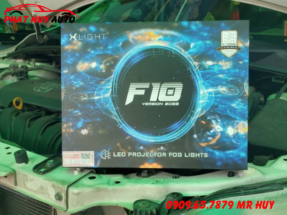 Độ Bi LED Gầm X-Light F10 Toyota Raize