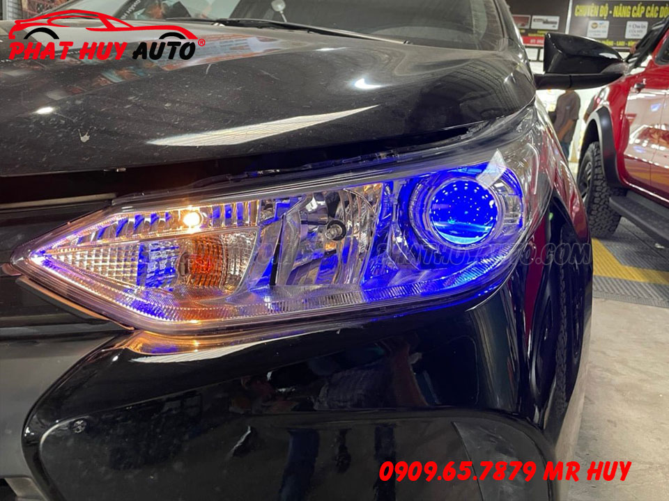 Độ Bi Led Leo Light Cho Toyota Vios