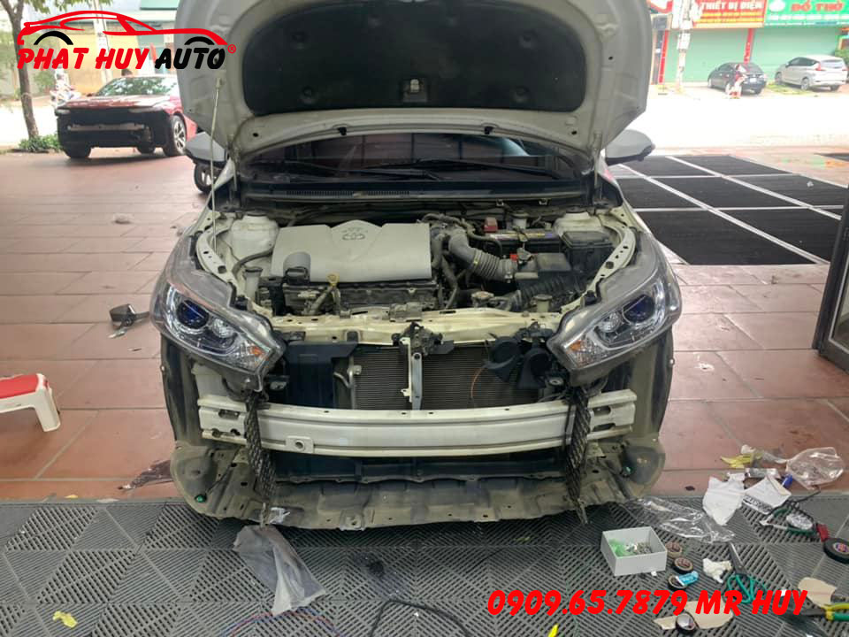 Độ Bi Led Leo Light Cho Toyota Yaris