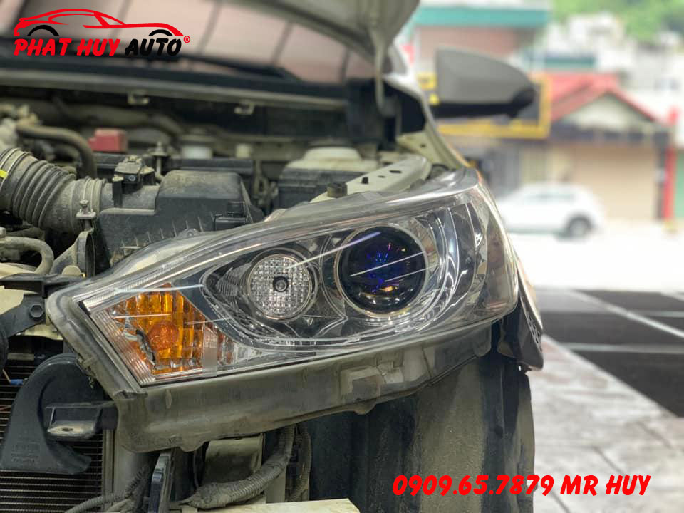 Độ Bi Led Leo Light Cho Toyota Yaris