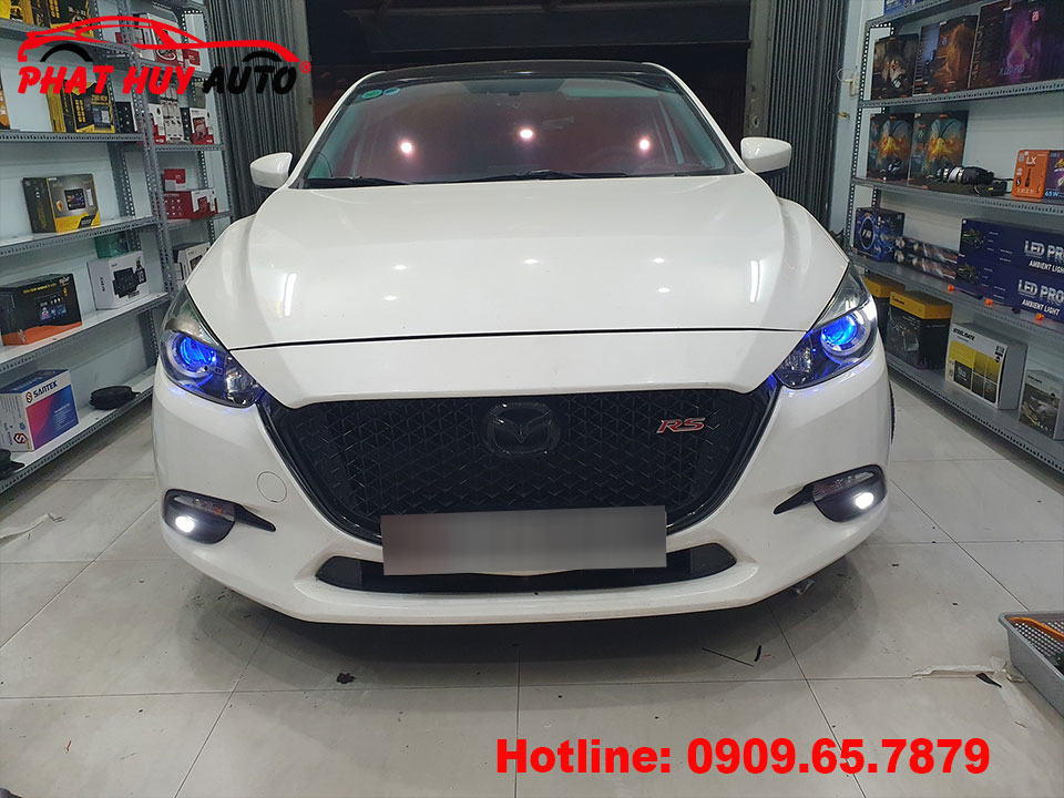 Độ Bi Led Lion King Mazda 3