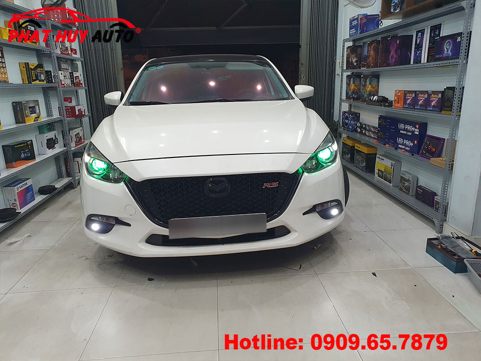 Độ Bi Led Lion King Mazda 3