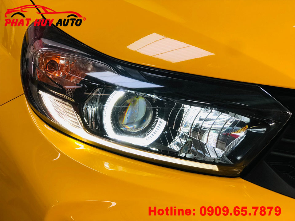Độ Bi Led Lion King xe Honda Brio