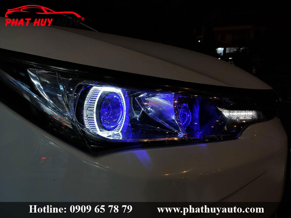 Độ Bi Led Wolf Light cho Altis 2017