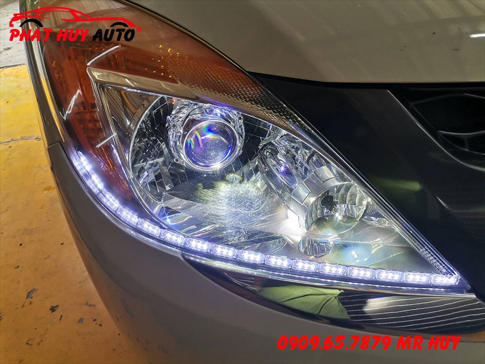 Độ Bi Led Wolf Light cho Mazda BT50