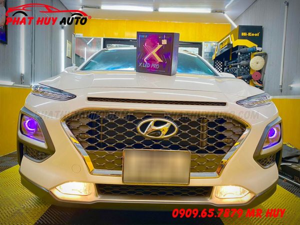 Độ Bi Led X-Led Pro Cho Hyundai Kona