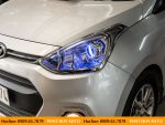 Độ bi mắt quỷ đổi màu Hyundai i10