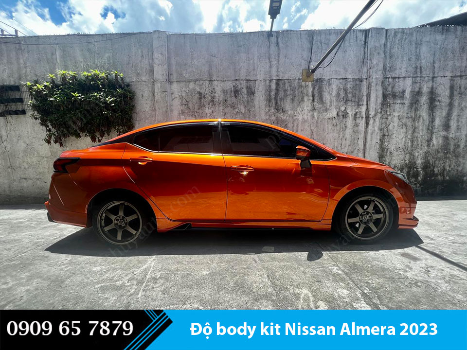 Độ body kit Nissan Almera 2023
