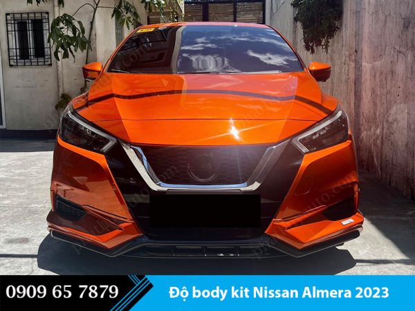 Độ body kit Nissan Almera 2023