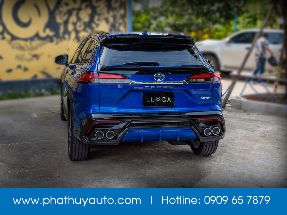 Độ bodykit Lumga xe Toyota Cross