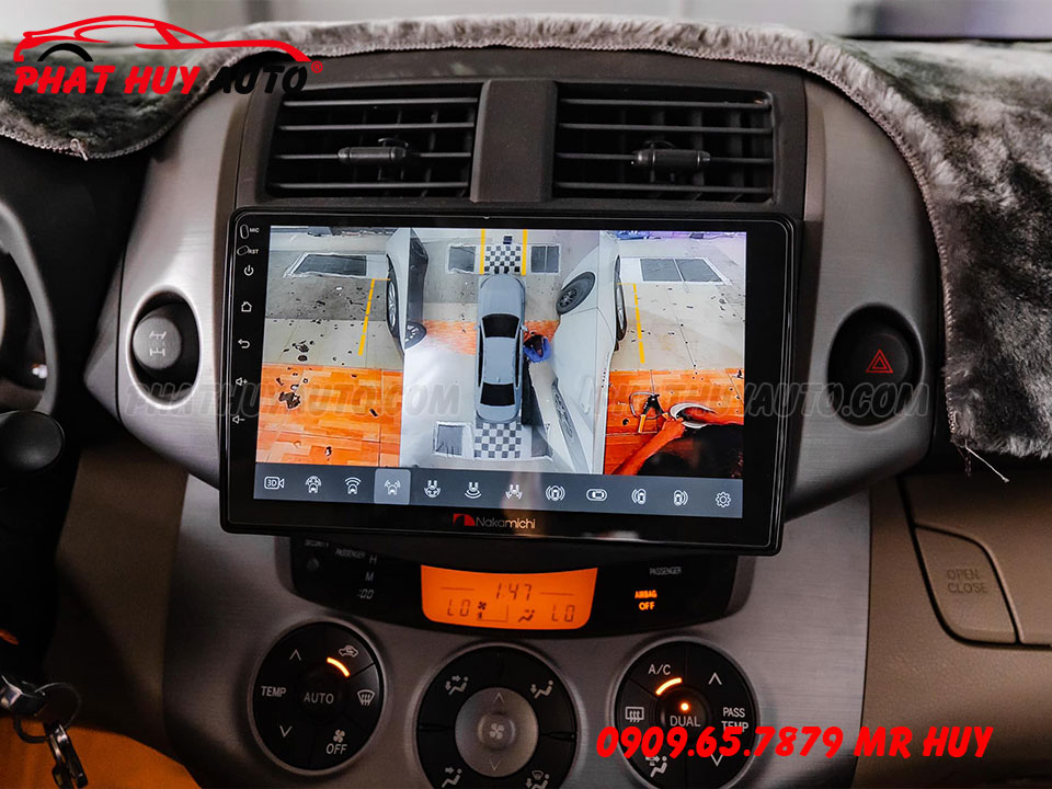 Độ Camera 360 Cho Toyota Rav4 2007
