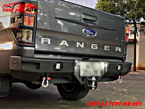 Độ cản sắt sau Ford Ranger