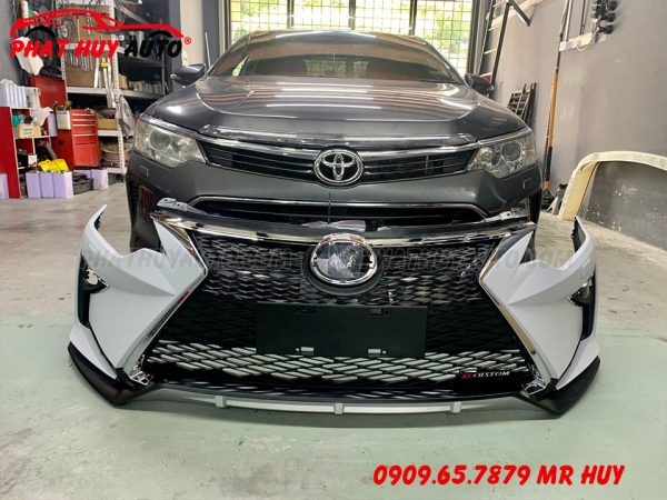 Độ cản trước Camry 2015 Style Lexus