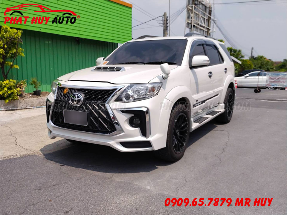 Độ cản trước Fortuner 2015 Style Lexus